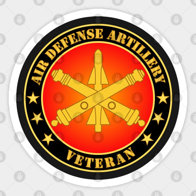 Air Defense Artillery Veteran Sticker by twix123844